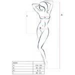 PASSION - WOMAN BS035 BODYSTOCKING NEGRO TALLA ÚNICA - Imagen 3