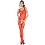 Imagen del artículo erótico PASSION - WOMAN BS038 BODYSTOCKING ROJO TALLA ÚNICA de PASSION WOMAN en la sección MODA & LENCERÍA|Lencería Mujer|Lencería Picante|Bodystocking de Millenial Sexshop.