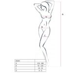 PASSION - WOMAN BS045 BODYSTOCKING NEGRO TALLA ÚNICA - Imagen 2