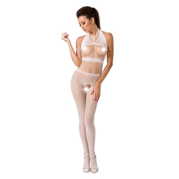 Imagen del artículo erótico PASSION - WOMAN BS048 BODYSTOCKING BLANCO TALLA ÚNICA de PASSION WOMAN en la sección MODA & LENCERÍA|Lencería Mujer|Lencería Picante|Bodystocking de Millenial Sexshop.