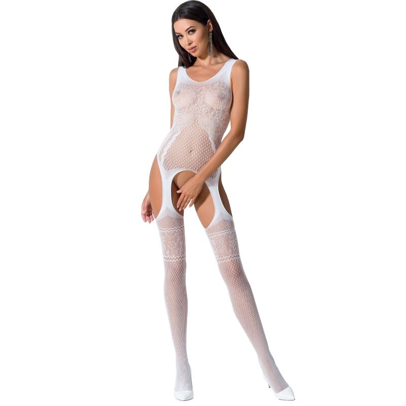 Imagen del artículo erótico PASSION - WOMAN BS061 BODYSTOCKING BLANCO TALLA ÚNICA de PASSION WOMAN en la sección MODA & LENCERÍA|Lencería Mujer|Lencería Picante|Bodystocking de Millenial Sexshop.