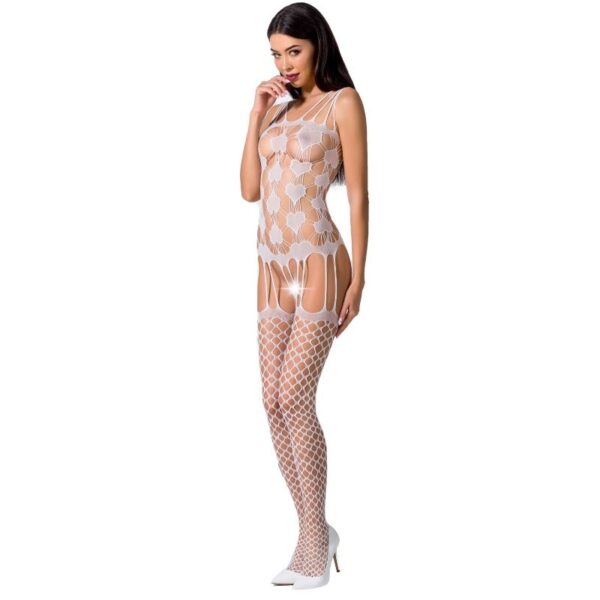 Imagen del artículo erótico PASSION - WOMAN BS067 BODYSTOCKING BLANCO TALLA ÚNICA de PASSION WOMAN en la sección MODA & LENCERÍA|Lencería Mujer|Lencería Picante|Bodystocking de Millenial Sexshop.