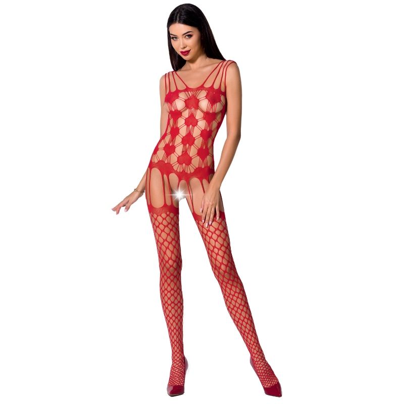 Imagen del artículo erótico PASSION - WOMAN BS067 BODYSTOCKING ROJO TALLA ÚNICA de PASSION WOMAN en la sección MODA & LENCERÍA|Lencería Mujer|Lencería Picante|Bodystocking de Millenial Sexshop.