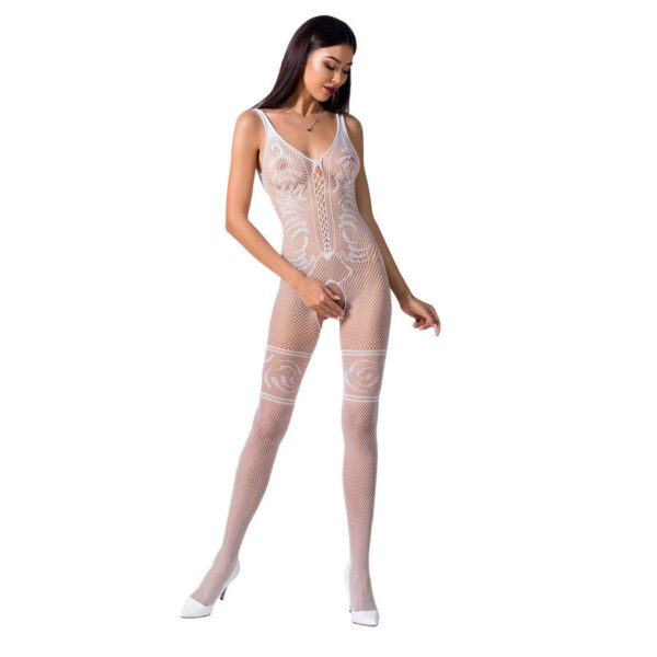 Imagen del artículo erótico PASSION - WOMAN BS069 BODYSTOCKING BLANCO TALLA ÚNICA de PASSION WOMAN en la sección MODA & LENCERÍA|Lencería Mujer|Lencería Picante|Bodystocking de Millenial Sexshop.