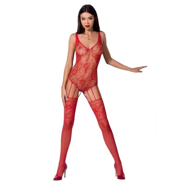 Imagen del artículo erótico PASSION - WOMAN BS074 BODYSTOCKING TALLA ÚNICA ROJO de PASSION WOMAN en la sección MODA & LENCERÍA|Lencería Mujer|Lencería Picante|Bodystocking de Millenial Sexshop.