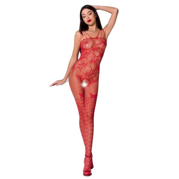 Imagen del artículo erótico PASSION - WOMAN BS076 BODYSTOCKING TALLA ÚNICA ROJO de PASSION WOMAN en la sección MODA & LENCERÍA|Lencería Mujer|Lencería Picante|Bodystocking de Millenial Sexshop.