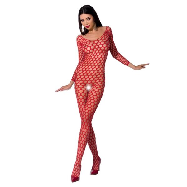 Imagen del artículo erótico PASSION - WOMAN BS077 BODYSTOCKING TALLA ÚNICA ROJO de PASSION WOMAN en la sección MODA & LENCERÍA|Lencería Mujer|Lencería Picante|Bodystocking de Millenial Sexshop.
