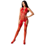 Imagen del artículo erótico PASSION - WOMAN BS079 BODYSTOCKING ROJO TALLA ÚNICA de PASSION WOMAN en la sección MODA & LENCERÍA|Lencería Mujer|Lencería Picante|Bodystocking de Millenial Sexshop.