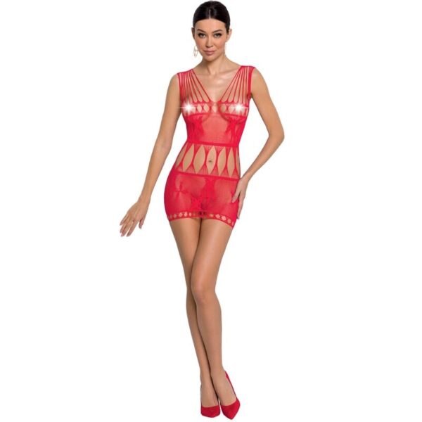 Imagen del artículo erótico PASSION - WOMAN BS090 BODYSTOCKING ROJO TALLA ÚNICA de PASSION WOMAN en la sección MODA & LENCERÍA|Lencería Mujer|Lencería Picante|Vestidos Sexys de Millenial Sexshop.