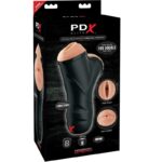 Imagen del artículo erótico PDX ELITE - MASTURBADOR MASCULINO DOBLE BOCA Y VAGINA de PDX ELITE en la sección JUGUETES BIENESTAR |Juguetes para Hombres|Vaginas con vibración de Millenial Sexshop.
