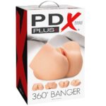 PDX PLUS - 360 BANGER MASTURBADOR ANO Y VAGINA REALÍSTICOS - Imagen 7