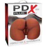 PDX PLUS - MASTURBADOR PERFECT ASS XL DOBLE ENTRADA MARRON - Imagen 4