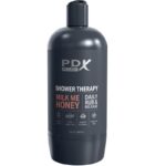 PDX PLUS - MASTURBADOR STROKER DISEÑO DISCRETO DE BOTE CHAMPU MILK ME HONEY CARAMELO - Imagen 4