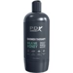 PDX PLUS - MASTURBADOR STROKER DISEÑO DISCRETO DE BOTE CHAMPU MILK ME HONEY - Imagen 4