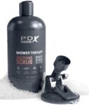 PDX PLUS - MASTURBADOR STROKER DISEÑO DISCRETO DE BOTE CHAMPU SOOTHING SCRUB CARAMELO - Imagen 4
