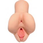 Imagen del artículo erótico PDX PLUS - PICK YOUR PLEASURE MASTURBADOR DOBLE LIGHT SKIN de PDX PLUS+ en la sección JUGUETES BIENESTAR |Juguetes para Hombres|Vaginas con vibración de Millenial Sexshop.