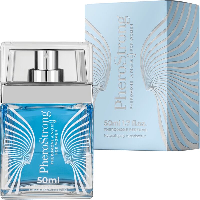 Imagen del artículo erótico PHEROSTRONG - PERFUME CON FEROMONAS ANGEL PARA MUJER 50 ML de PHEROSTRONG en la sección DROGUERÍA |Perfumes de Millenial Sexshop.