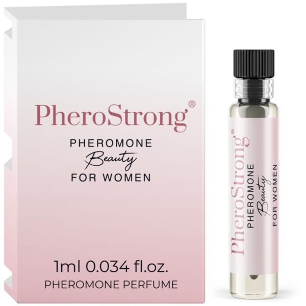 Imagen del artículo erótico PHEROSTRONG - PERFUME CON FEROMONAS BEAUTY PARA MUJER 1 ML de PHEROSTRONG en la sección DROGUERÍA |Perfumes de Millenial Sexshop.