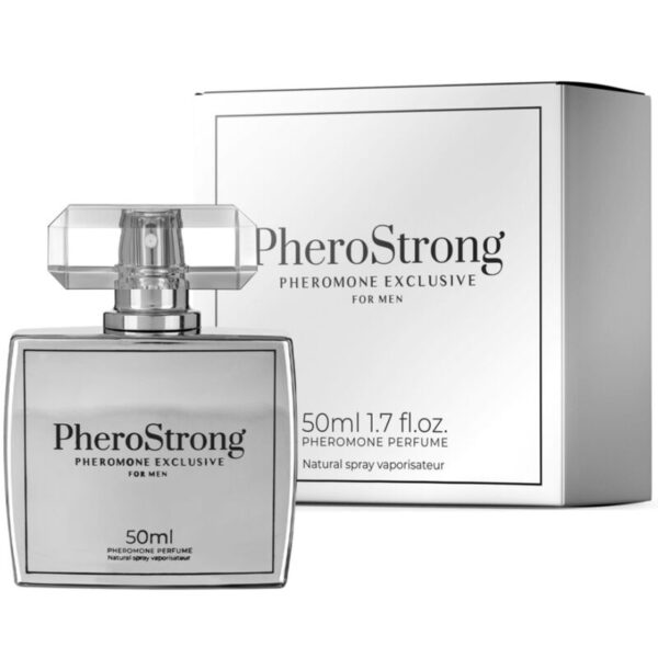 Imagen del artículo erótico PHEROSTRONG - PERFUME CON FEROMONAS EXCLUSIVE PARA HOMBRE 50 ML de PHEROSTRONG en la sección DROGUERÍA |Perfumes de Millenial Sexshop.