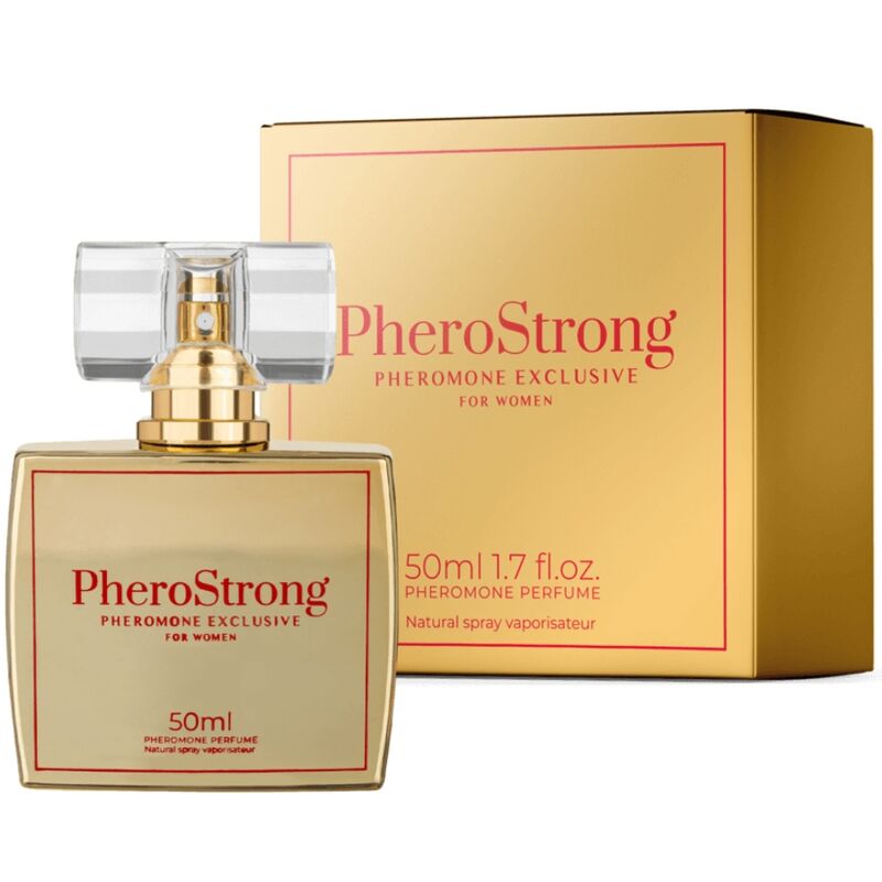 Imagen del artículo erótico PHEROSTRONG - PERFUME CON FEROMONAS EXCLUSIVE PARA MUJER 50 ML de PHEROSTRONG en la sección DROGUERÍA |Perfumes de Millenial Sexshop.