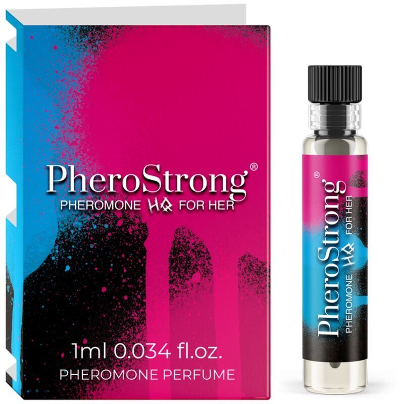Imagen del artículo erótico PHEROSTRONG - PERFUME CON FEROMONAS HQ PARA ELLA 1 ML de PHEROSTRONG en la sección DROGUERÍA |Perfumes de Millenial Sexshop.