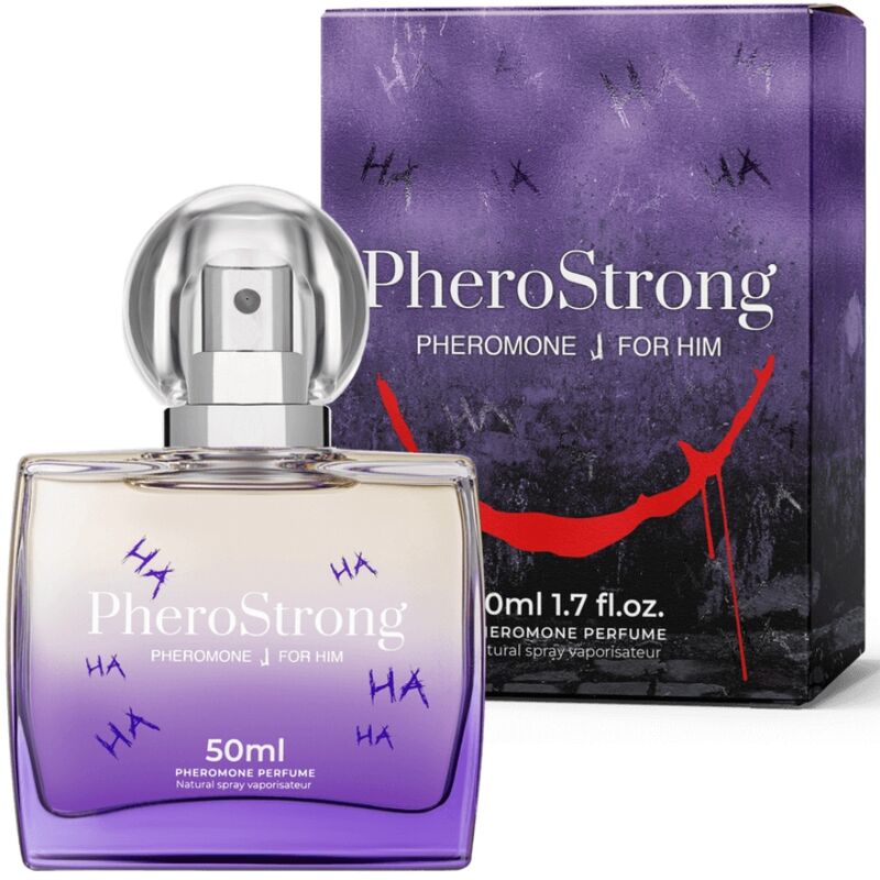 Imagen del artículo erótico PHEROSTRONG - PERFUME CON FEROMONAS J PARA EL 50 ML de PHEROSTRONG en la sección DROGUERÍA |Perfumes de Millenial Sexshop.