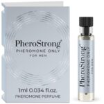 Imagen del artículo erótico PHEROSTRONG - PERFUME CON FEROMONAS ONLY PARA HOMBRE 1 ML de PHEROSTRONG en la sección DROGUERÍA |Perfumes de Millenial Sexshop.