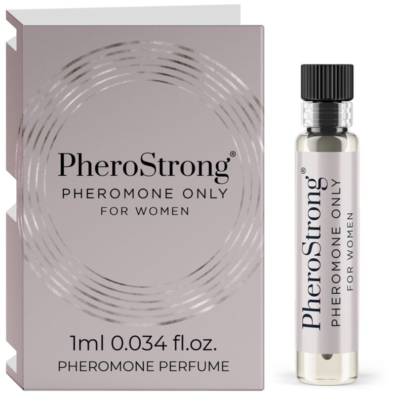 Imagen del artículo erótico PHEROSTRONG - PERFUME CON FEROMONAS ONLY PARA MUJER 1 ML de PHEROSTRONG en la sección DROGUERÍA |Perfumes de Millenial Sexshop.