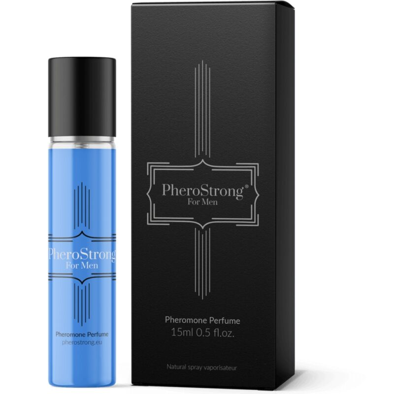 Imagen del artículo erótico PHEROSTRONG - PERFUME CON FEROMONAS PARA HOMBRE 15 ML de PHEROSTRONG en la sección DROGUERÍA |Perfumes de Millenial Sexshop.