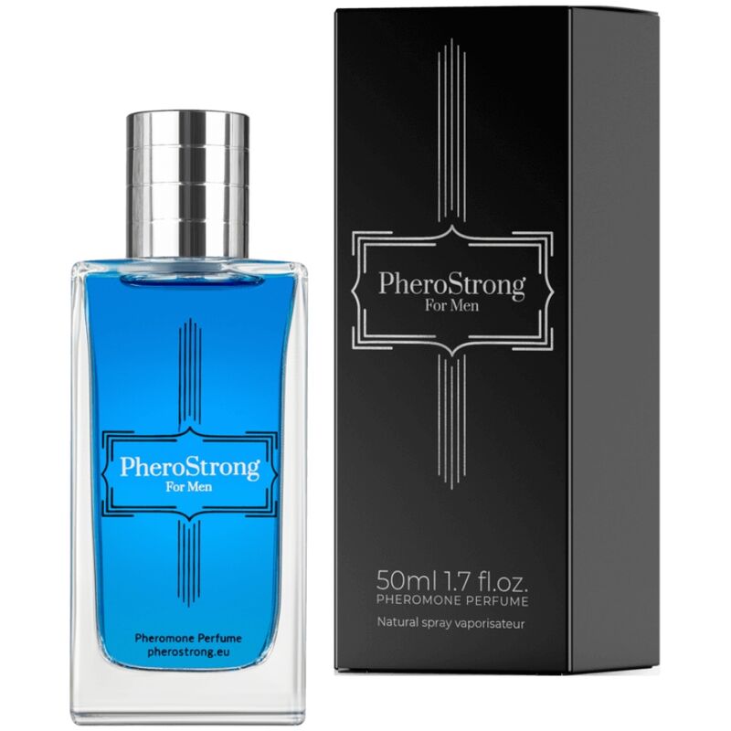 Imagen del artículo erótico PHEROSTRONG - PERFUME CON FEROMONAS PARA HOMBRE 50 ML de PHEROSTRONG en la sección DROGUERÍA |Perfumes de Millenial Sexshop.