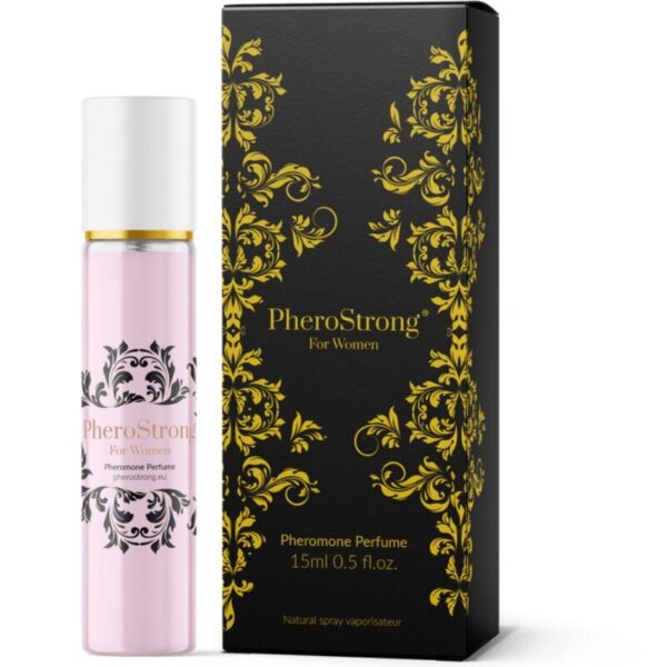 Imagen del artículo erótico PHEROSTRONG - PERFUME CON FEROMONAS PARA MUJER 15 ML de PHEROSTRONG en la sección DROGUERÍA |Perfumes de Millenial Sexshop.