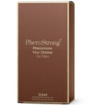 PHEROSTRONG - PERFUME CON FEROMONAS YOUR CHOICE PARA HOMBRE 50 ML - Imagen 3