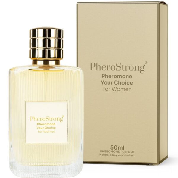 Imagen del artículo erótico PHEROSTRONG - PERFUME CON FEROMONAS YOUR CHOICE PARA WOMEN 50 ML de PHEROSTRONG en la sección DROGUERÍA |Perfumes de Millenial Sexshop.