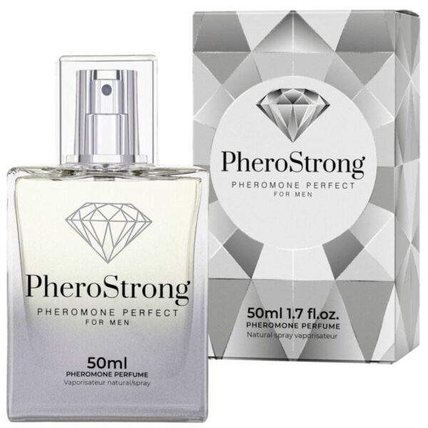 Imagen del artículo erótico PHEROSTRONG - PERFUME CON FERONOMONAS PERFECT PARA HOMBRE 50 ML de PHEROSTRONG en la sección DROGUERÍA |Perfumes de Millenial Sexshop.