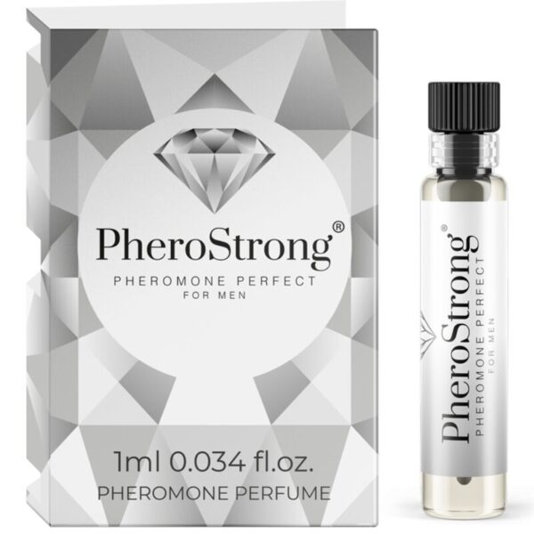 Imagen del artículo erótico PHEROSTRONG - PERFUME FEROMONAS PERFECT PARA HOMBRE 1 ML de PHEROSTRONG en la sección DROGUERÍA |Perfumes de Millenial Sexshop.