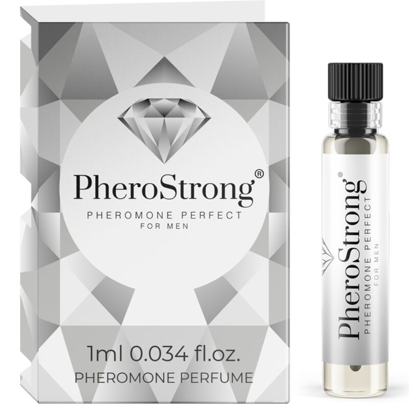 Imagen del artículo erótico PHEROSTRONG - PERFUME FEROMONAS PERFECT PARA HOMBRE 1 ML de PHEROSTRONG en la sección DROGUERÍA |Perfumes de Millenial Sexshop.