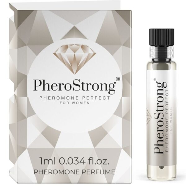 Imagen del artículo erótico PHEROSTRONG - PERFUME FEROMONAS PERFECT PARA MUJER 1 ML de PHEROSTRONG en la sección DROGUERÍA |Perfumes de Millenial Sexshop.