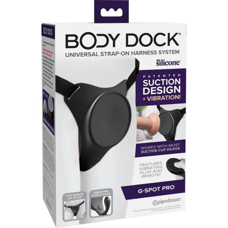 PIPEDREAMS - BODY DOCK G-SPOT PRO HARNESS-MillenialSexshop-PIPEDREAMS Imagen del artículo erótico PIPEDREAMS - BODY DOCK G-SPOT PRO HARNESS de PIPEDREAMS en la sección JUGUETES BIENESTAR |Arneses|Complementos Arneses de Millenial Sexshop.