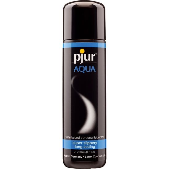 Imagen del artículo erótico PJUR - AQUA LUBRICANTE BASE AGUA 250 ML de PJUR en la sección DROGUERÍA |Lubricantes|Base Agua de Millenial Sexshop.