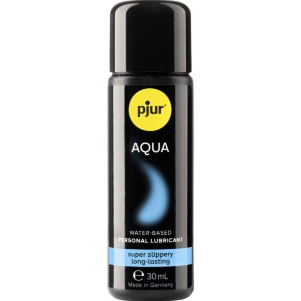 Imagen del artículo erótico PJUR - AQUA LUBRICANTE BASE AGUA 30 ML de PJUR en la sección DROGUERÍA |Lubricantes|Base Agua de Millenial Sexshop.