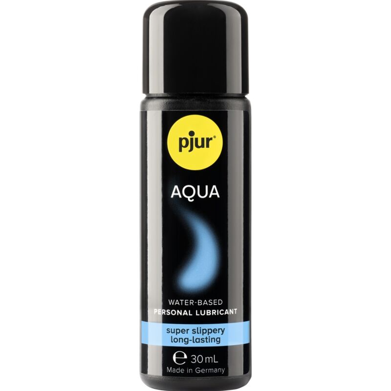 Imagen del artículo erótico PJUR - AQUA LUBRICANTE BASE AGUA 30 ML de PJUR en la sección DROGUERÍA |Lubricantes|Base Agua de Millenial Sexshop.