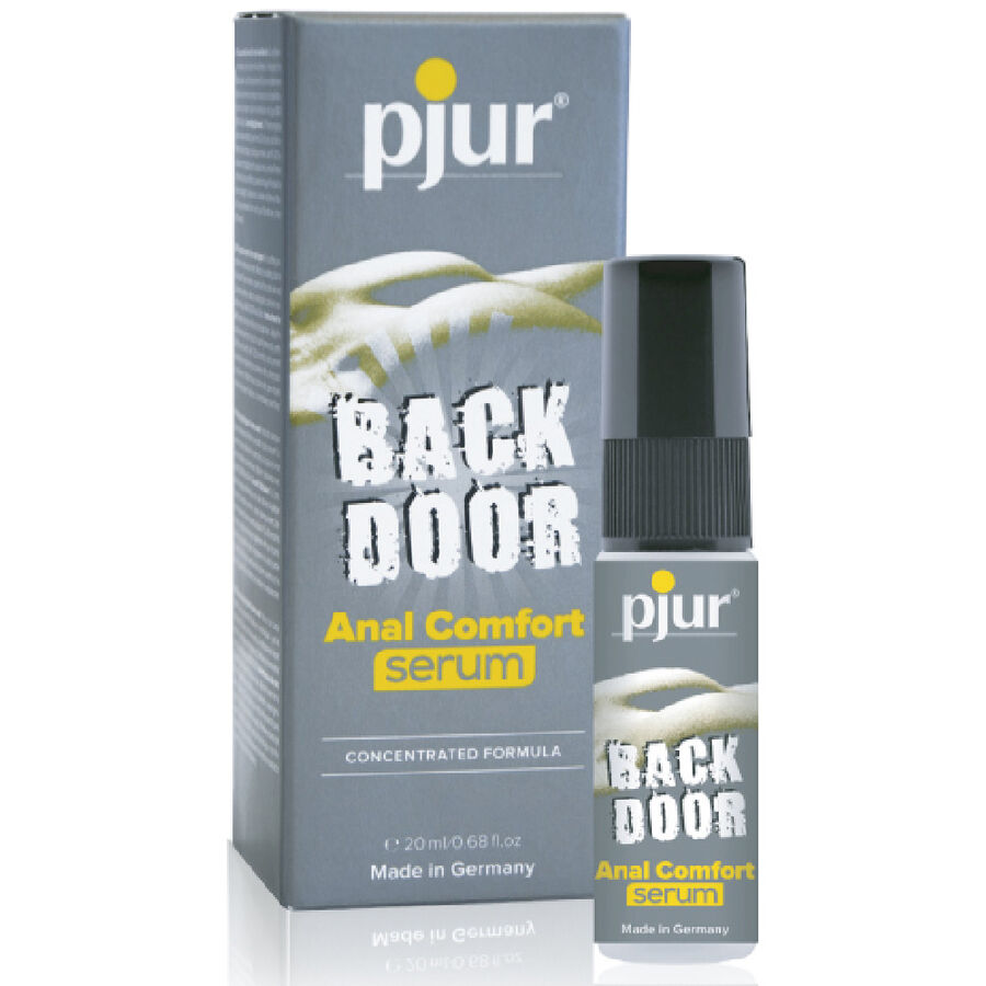 PJUR - BACK DOOR ANAL SERUM COMFORT 20 ML-MillenialSexshop-PJUR Imagen del artículo erótico PJUR - BACK DOOR ANAL SERUM COMFORT 20 ML de PJUR en la sección DROGUERÍA |Lubricantes|Anal - Sprays o cremas relajantes de Millenial Sexshop.