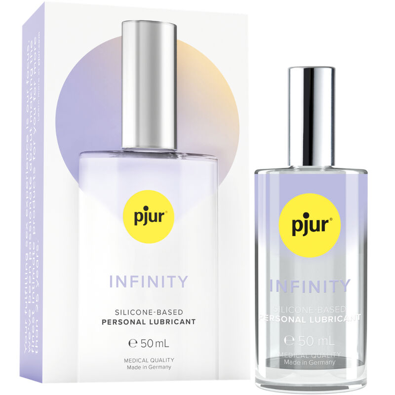 Imagen del artículo erótico PJUR - INFINITY LUBRICANTE PERSONAL BASE SILICONA 50 ML de PJUR en la sección DROGUERÍA |Lubricantes|Base Silicona de Millenial Sexshop.