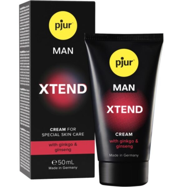 Imagen del artículo erótico PJUR - MAN XTEND CREMA MASAJE ESTIMULANTE 50 ML de PJUR en la sección DROGUERÍA |Estimulantes para Ellos|Aumento Erección de Millenial Sexshop.