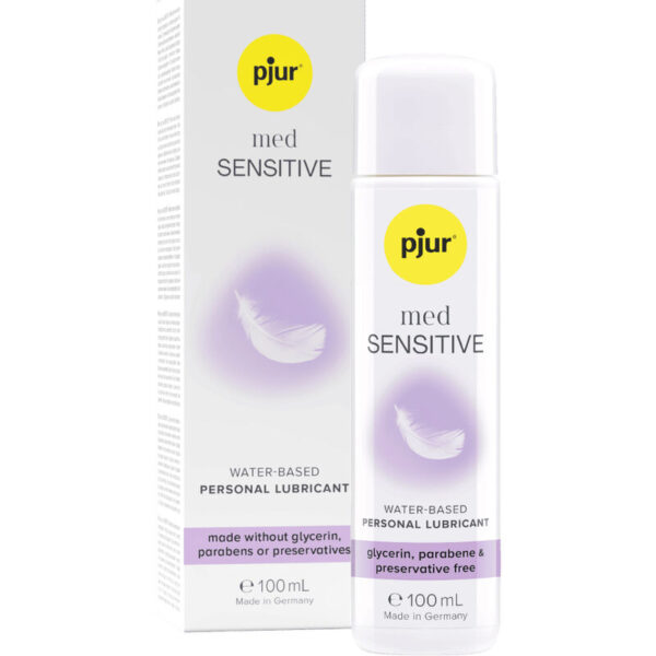 Imagen del artículo erótico PJUR - MED SENSITIVE GLIDE LUBRICANTE BASE AGUA 100 ML de PJUR en la sección DROGUERÍA |Lubricantes|Base Agua de Millenial Sexshop.