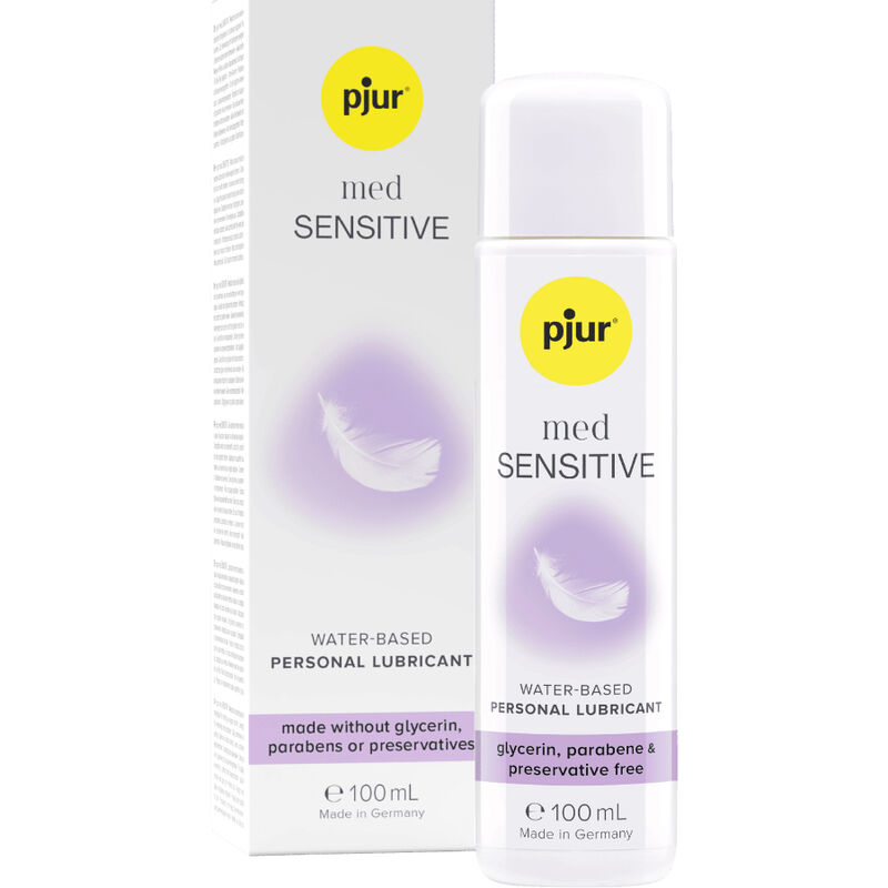 Imagen del artículo erótico PJUR - MED SENSITIVE GLIDE LUBRICANTE BASE AGUA 100 ML de PJUR en la sección DROGUERÍA |Lubricantes|Base Agua de Millenial Sexshop.
