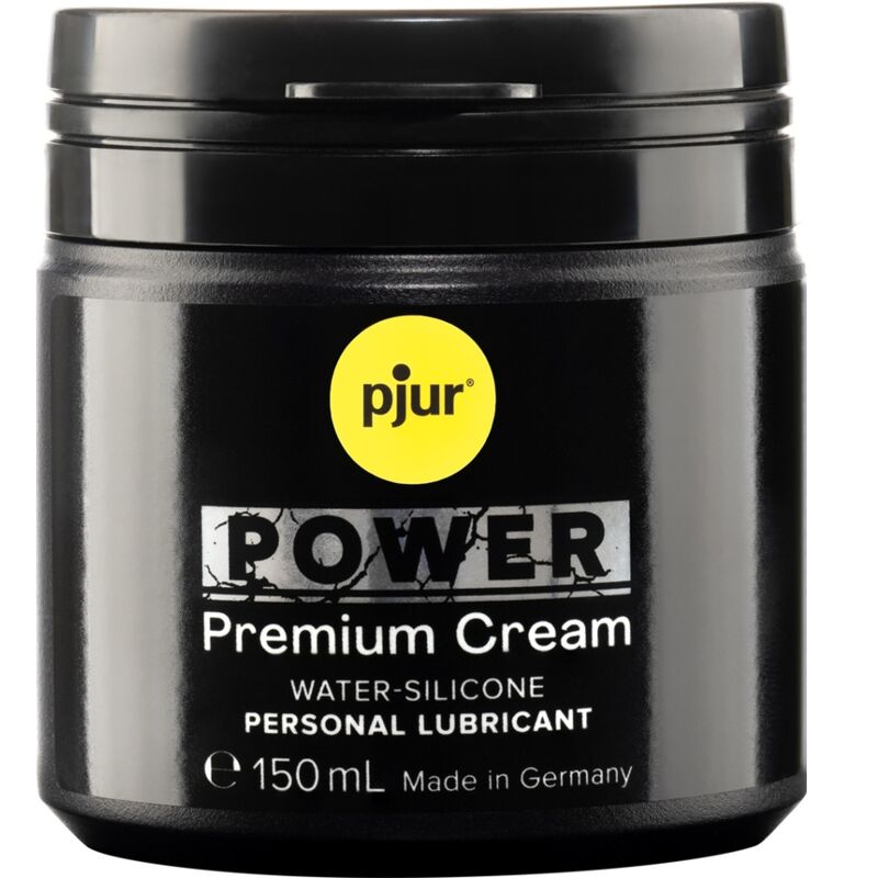 Imagen del artículo erótico PJUR - POWER PREMIUM CREAM PERSONAL LUBRICANT 150 ML de PJUR en la sección DROGUERÍA |Lubricantes|Base Agua de Millenial Sexshop.