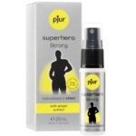 Imagen del artículo erótico PJUR - SPRAY RETARDANTE SUPERHERO STRONG 20 ML de PJUR en la sección DROGUERÍA |Estimulantes para Ellos|Retardantes de Millenial Sexshop.