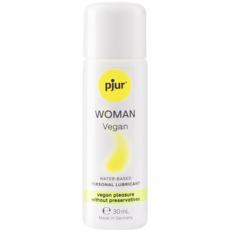 Imagen del artículo erótico PJUR - WOMAN VEGAN LUBRICANTE BASE AGUA 30 ML de PJUR en la sección DROGUERÍA |Lubricantes|Base Agua de Millenial Sexshop.