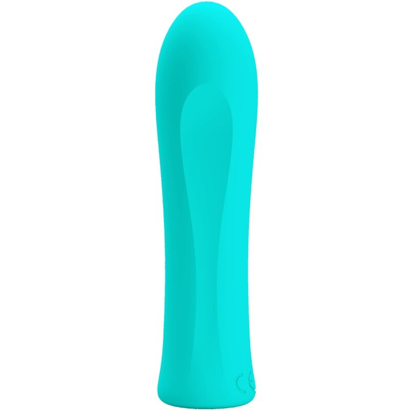 Imagen del artículo erótico PRETTY LOVE - ALFREDA VIBRADOR SUPER POWER VERDE AGUA de PRETTY LOVE FLIRTATION en la sección JUGUETES BIENESTAR |Vibradores|Mini vibradores de Millenial Sexshop.